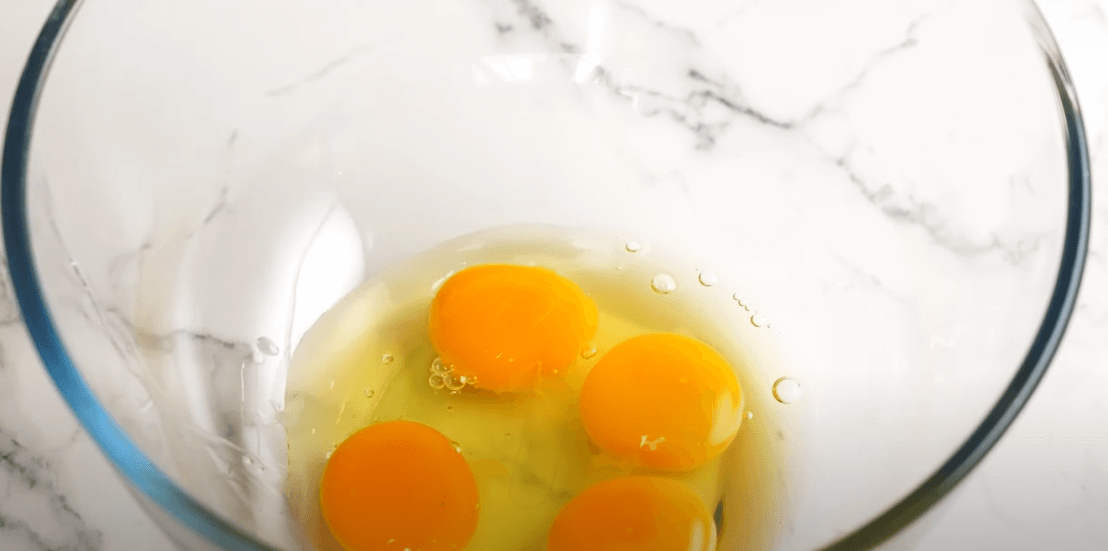 3 Separate the yolks from the whites