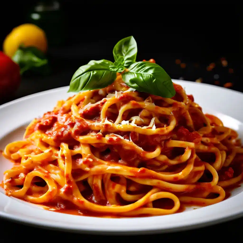 fettuccine-with-red-sauce
