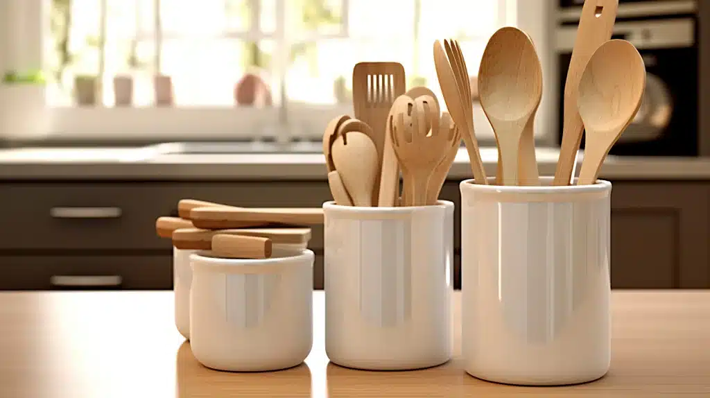 How to clean kitchen utensils with baking soda