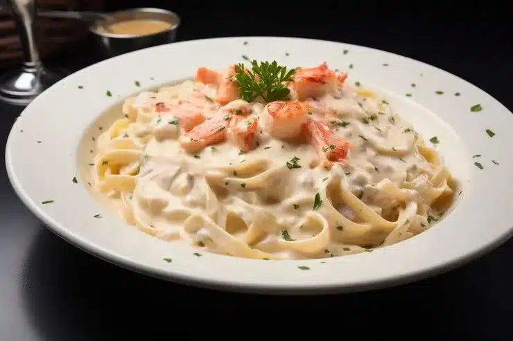 Lobster fettuccine Alfredo recipe