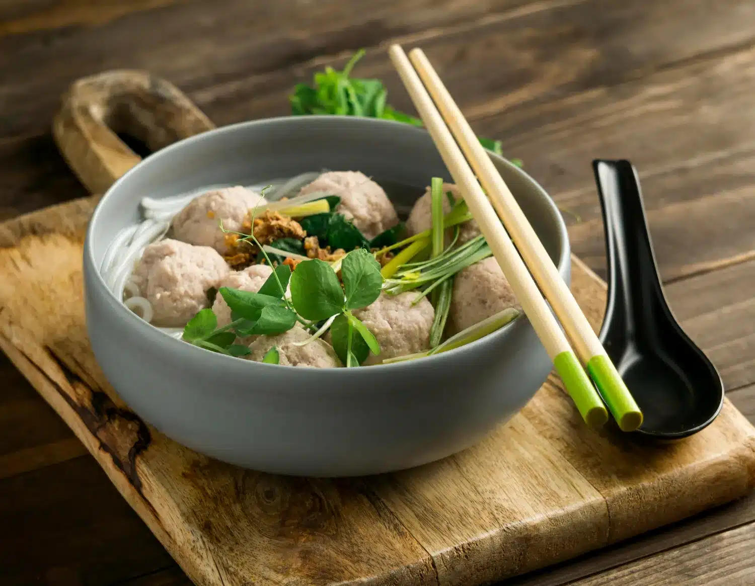 Vietnamese instant wonton Soup package
