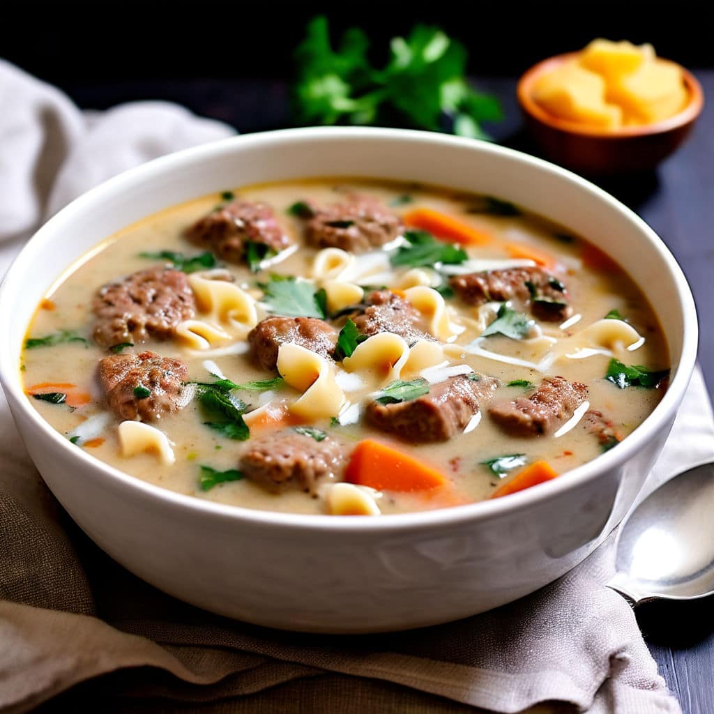 creamy-italian-sausage-and-parmesan-soup